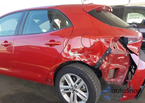 2019 Toyota Corolla Se from USA, damaged, VIN JTNK4RBE6K3058072
